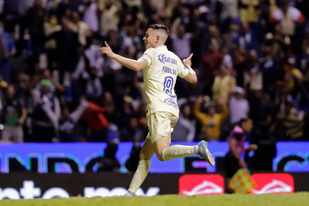 IMAGO7 Álvaro Fidalgo marcó gol ante Puebla