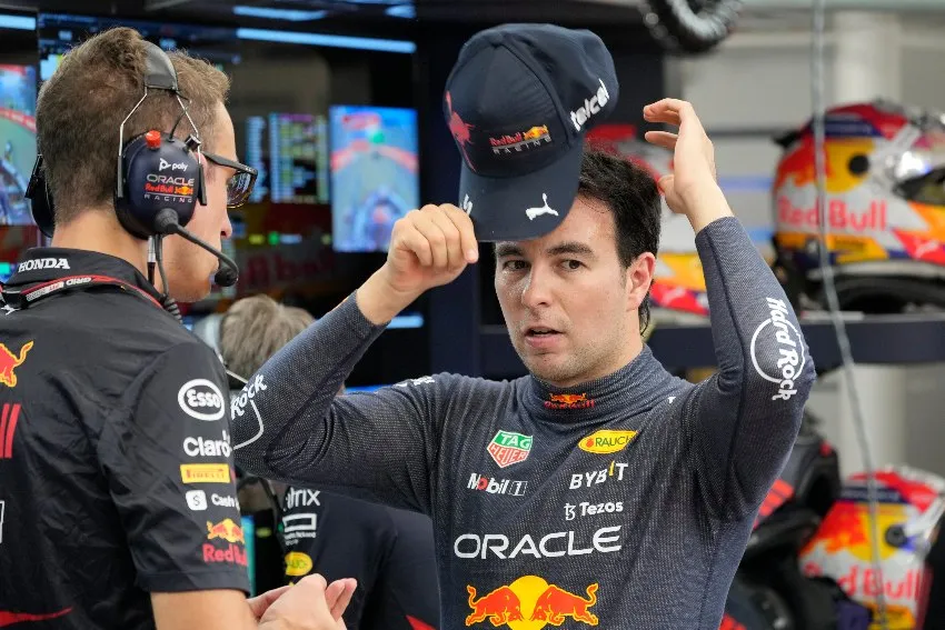 AP Checo Pérez en el GP de Singapur