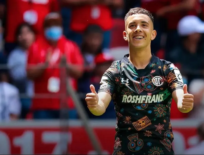 @TOLUCAFC Leo Fernández con Toluca