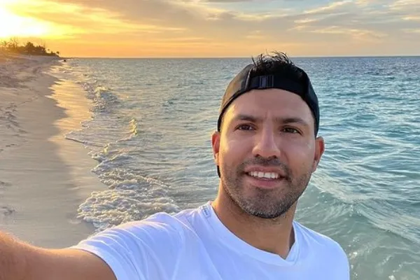 @KUNAGUERO Sergio Agüero, disfrutando unas vacaciones