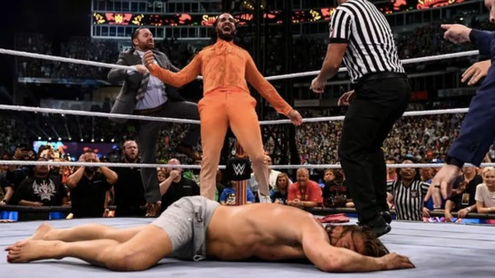 WWE Rollins y Riddle se volverán a enfrentar