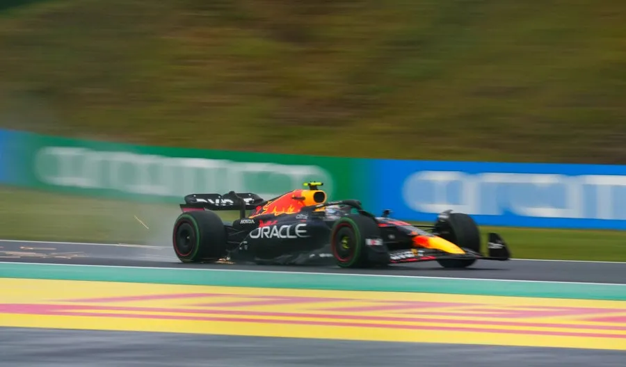 AP Checo en el circuito de Suzuka