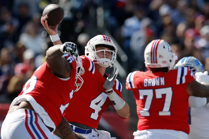 AP Patriots humilló a Lions en la Semana 5 de la NFL