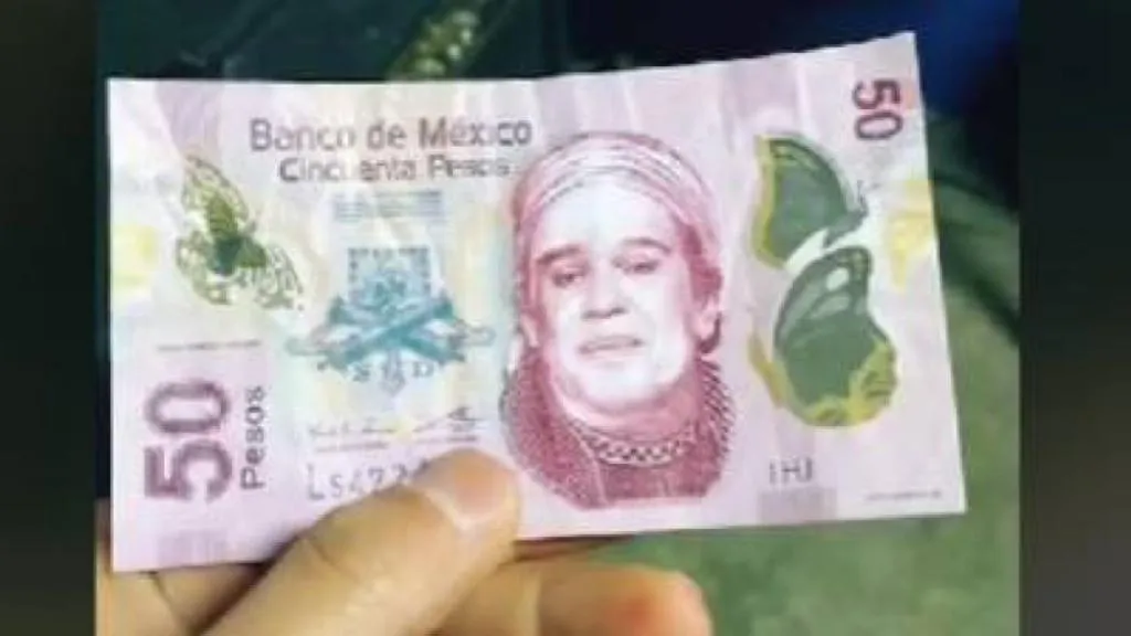 ESPECIAL Billete falso de 50 pesos