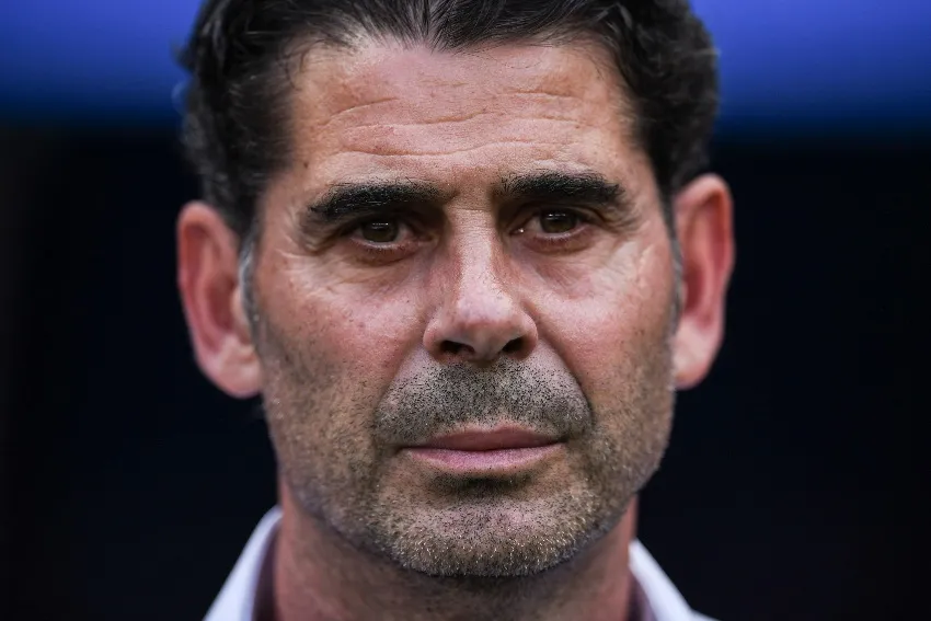 IMAGO7 Fernando Hierro cuando dirigió a España en Rusia 2018
