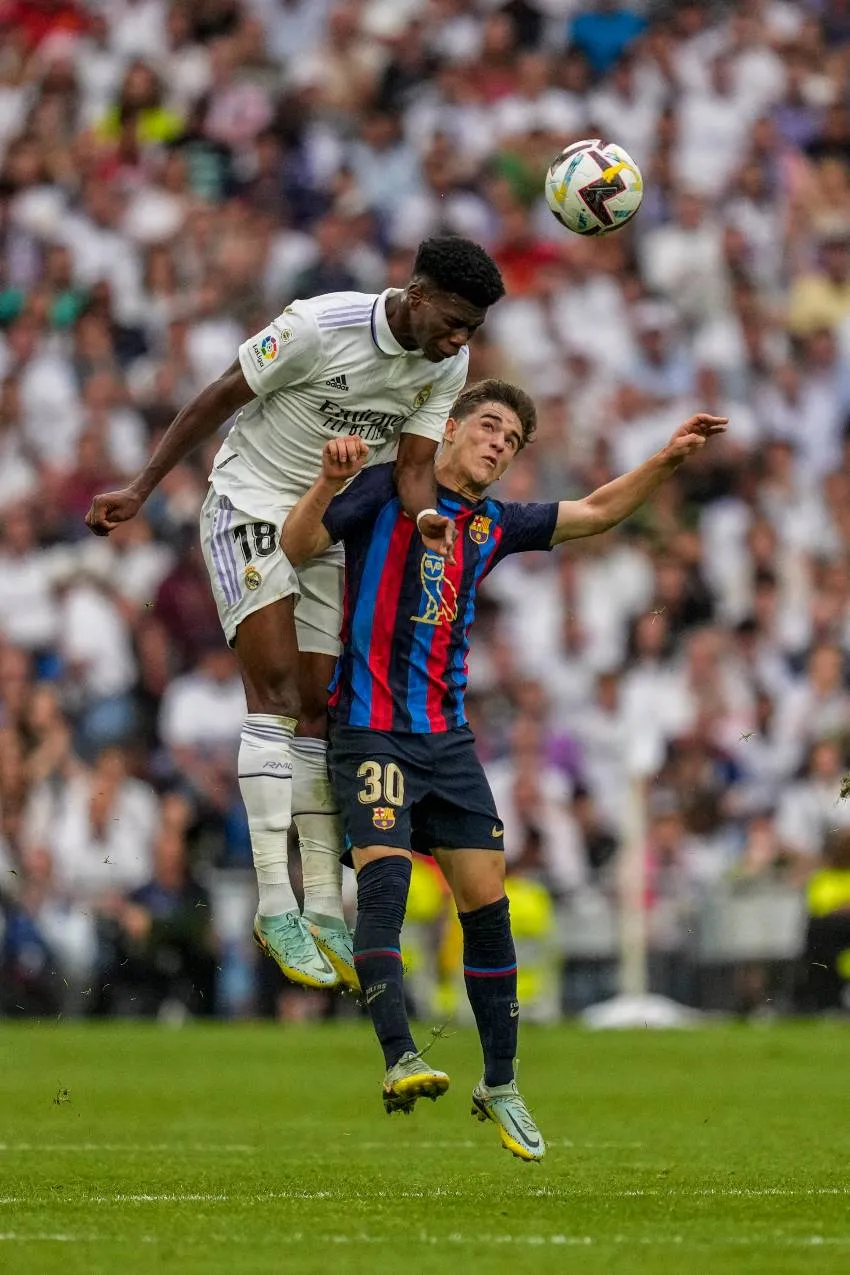 AP Gavi en El Clásico