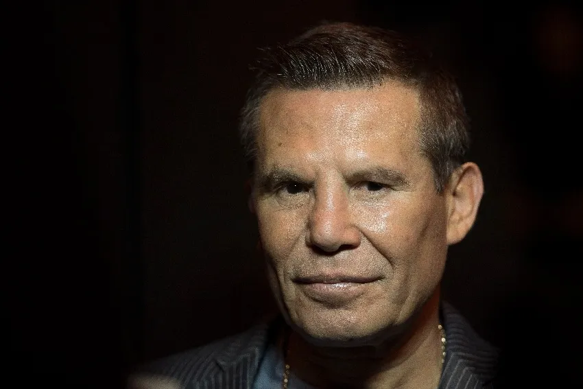 MEXSPORT Julio César Chávez en una pelea de box
