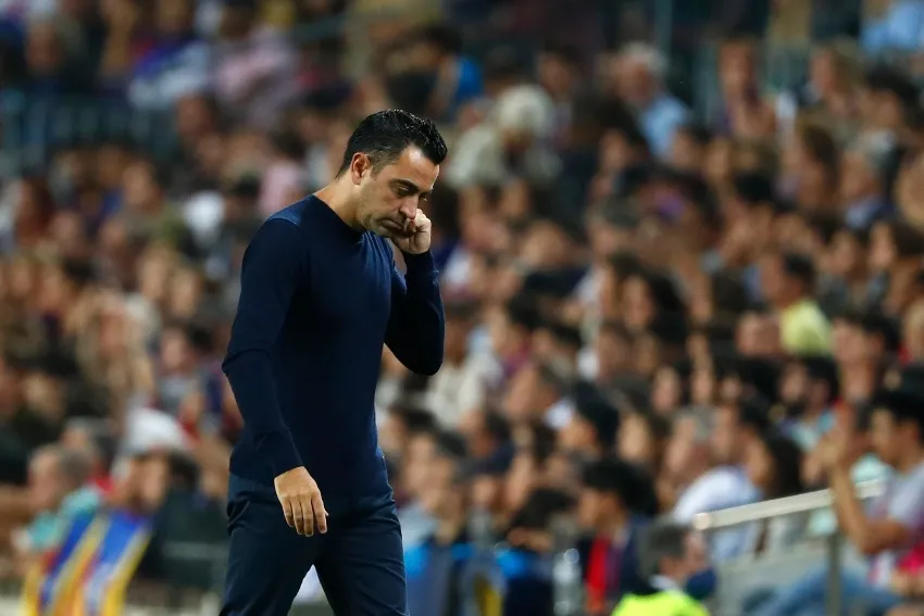 AP Xavi en la derrota del Barça ante Bayern Múnich