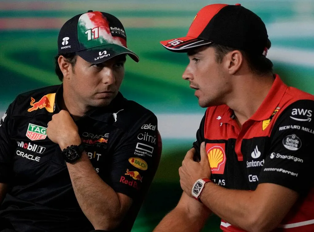 AP Checo Pérez peleará por el segundo lugar con Leclerec