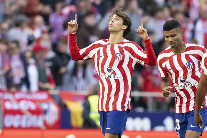 ESPECIAL Joao Félix en festejo de gol