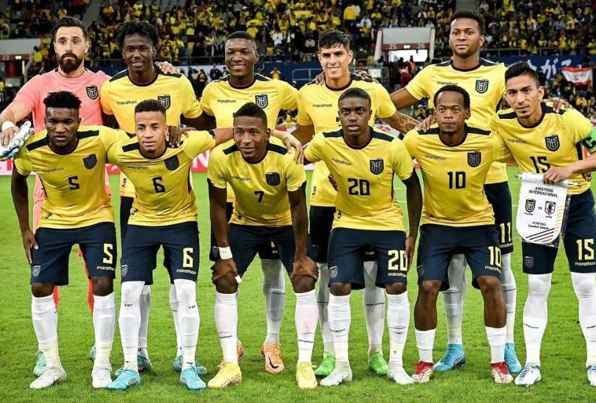 INSTAGRAM: @byron4590 Ecuador jugará el Mundial de Qatar 2022