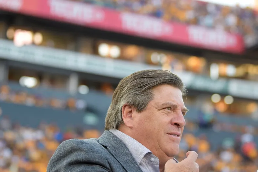 IMAGO7 Piojo Herrera en un partido de Tigres