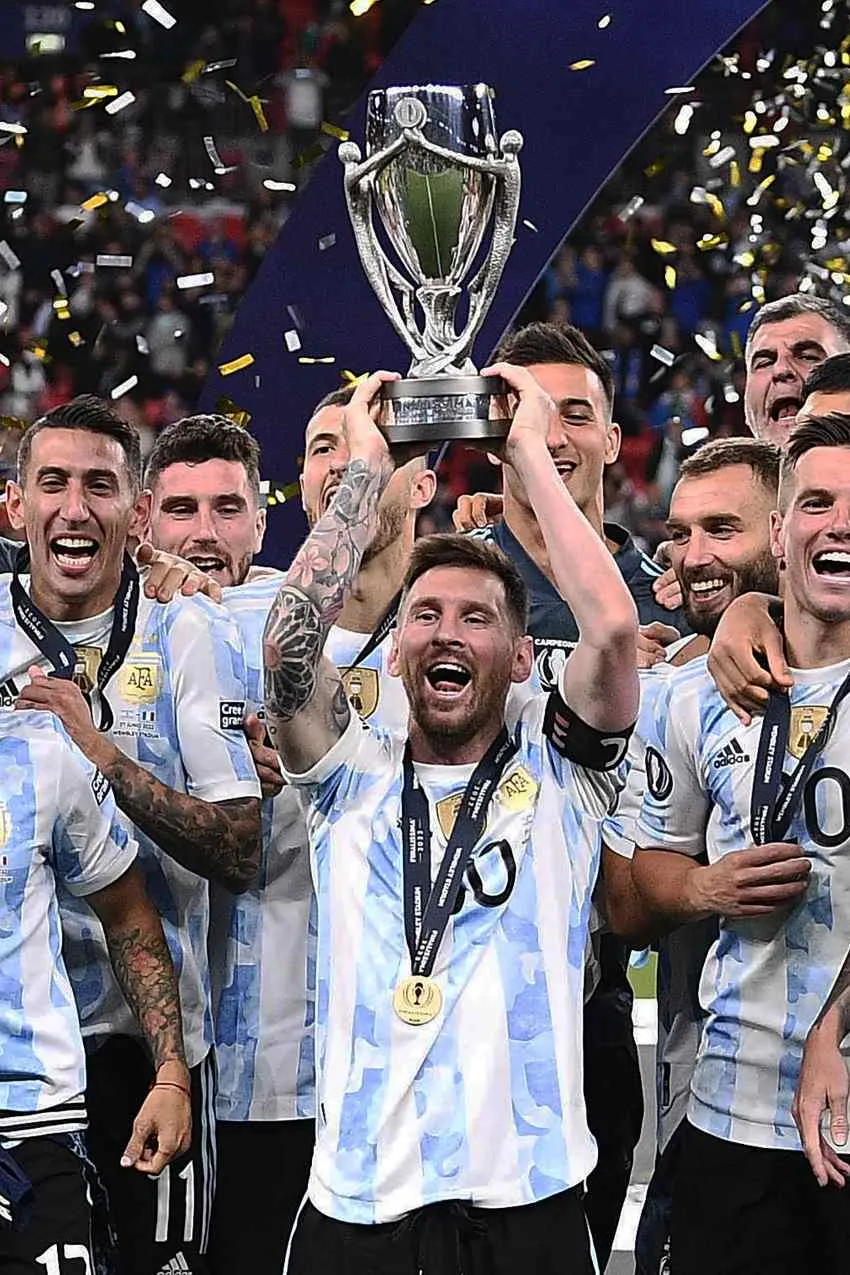 MEXSPORT Messi en un partido con Argentina