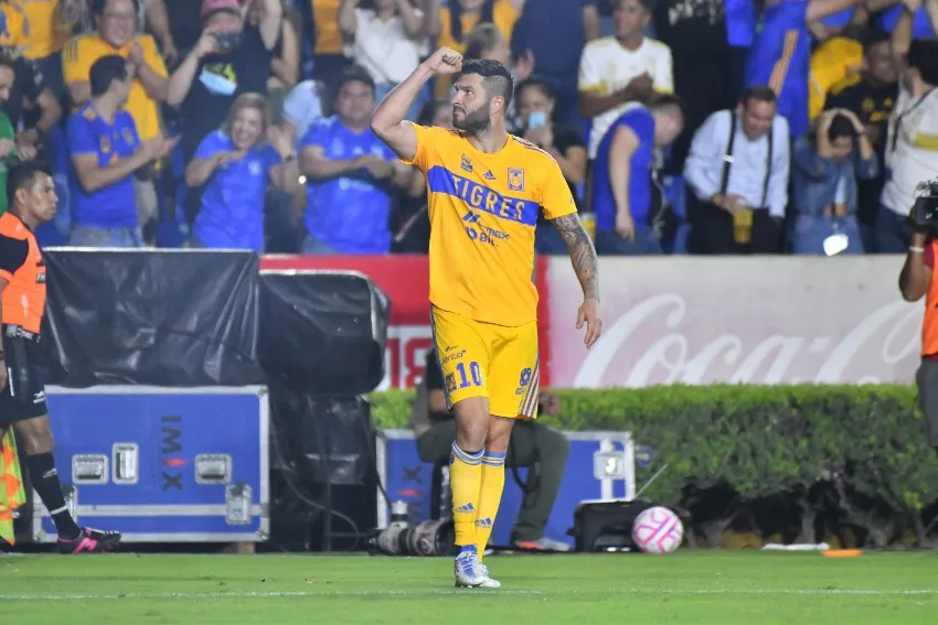 IMAGO7 Gignac en un partido de Tigres