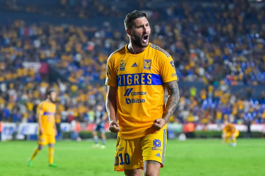 IMAGO7 Gignac en un partido de Tigres