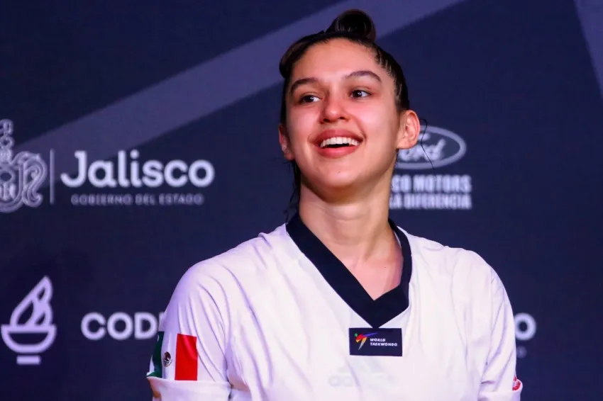 SPORT PRESS Leslie Soltero tras ganar el Oro