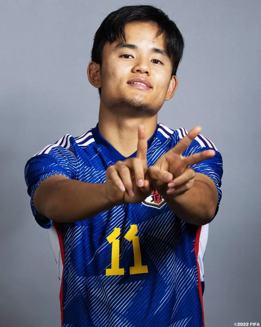 TWITTER: @jfa_samuraiblue Kubo, figura en Japón