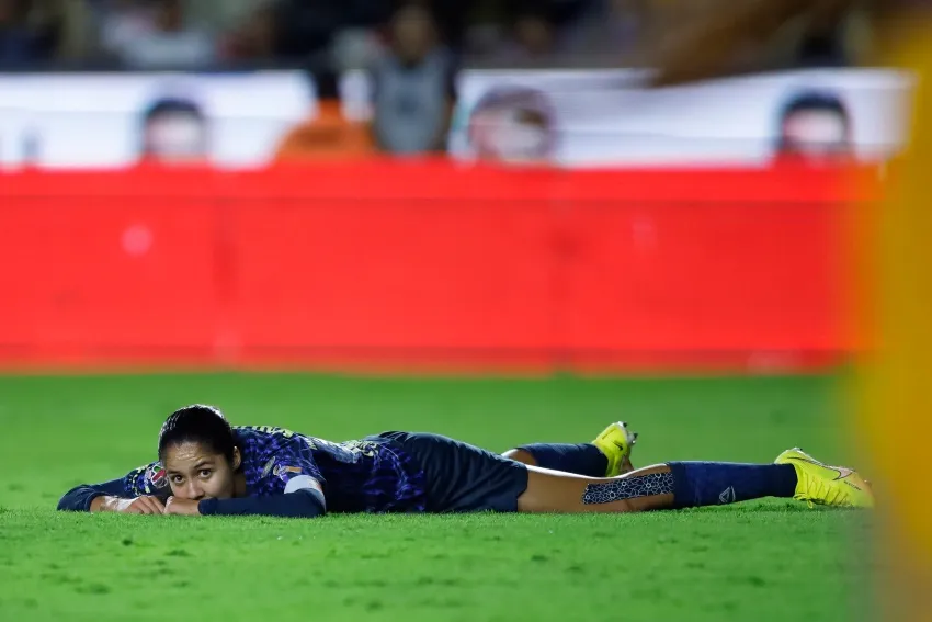 IMAGO7 Alison González tras perder la Final con América