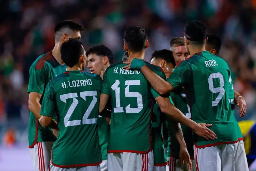 IMAGO7 México en celebración de gol