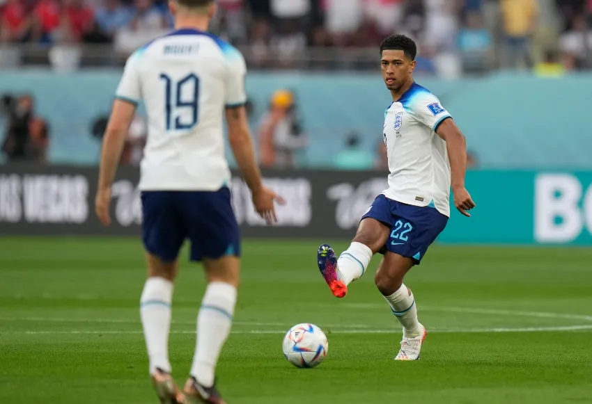 AP Bellingham en el juego vs Irán