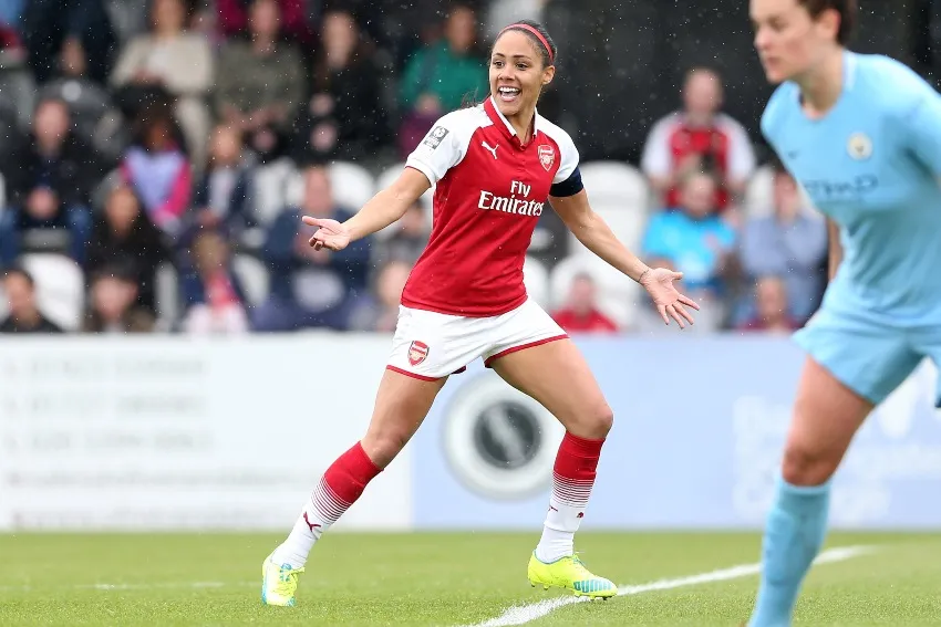 AP Scott en su etapa con el Arsenal