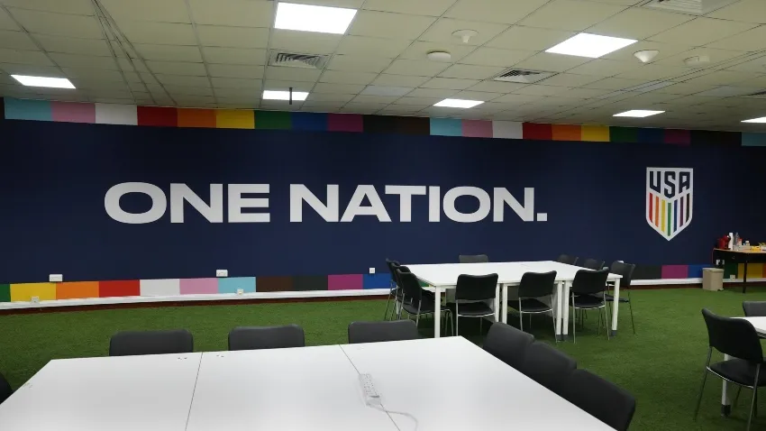 TWITTER: @USMNT Estados Unidos y su apoyo One Love