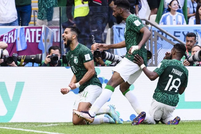 MEXSPORT El festejo de Al-Shehri y compañía