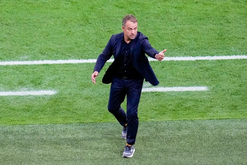 AP Hansi Flick en la derrota de Alemania