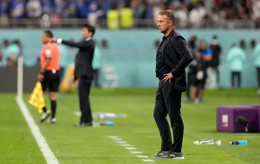 AP Hansi Flick en la derrota de Alemania