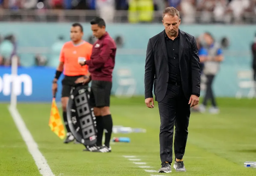 AP Hansi Flick en la derrota de Alemania