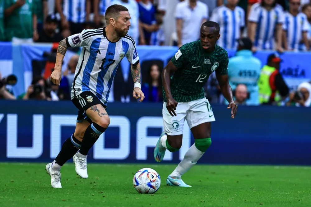 MIGUEL PONTÓN Papu Gómez en el juego contra Arabia Saudita