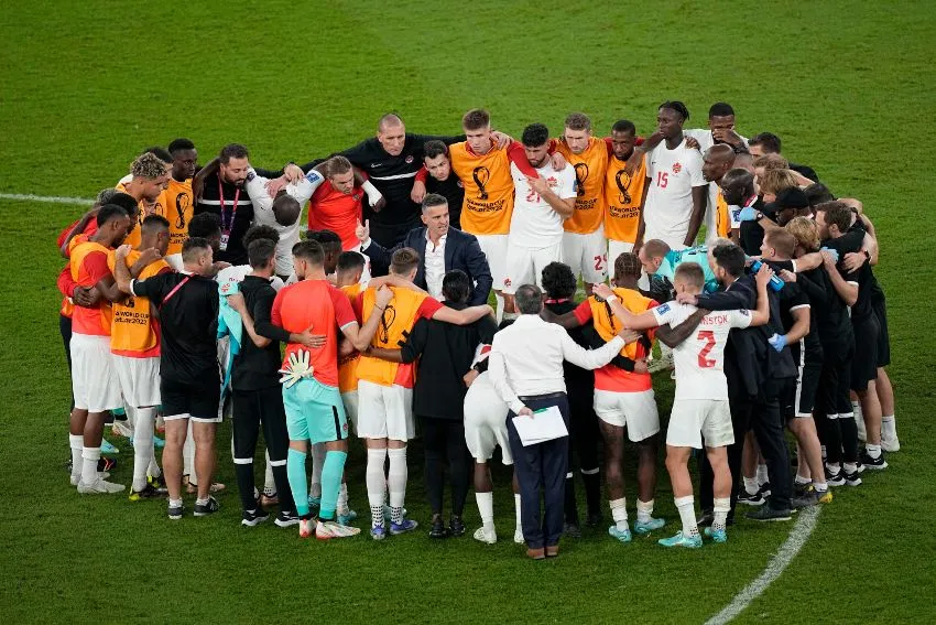 AP Canadá tras perder contra Bélgica