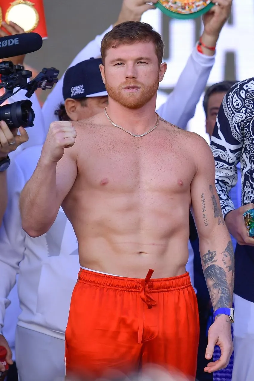 MEXSPORT Canelo previo a una pelea