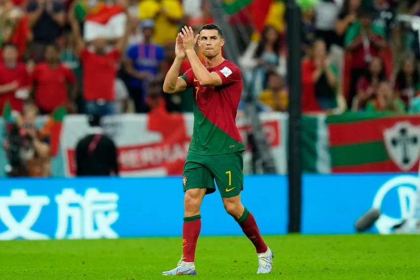 AP Cristiano Ronaldo con Portugal en Qatar 2022