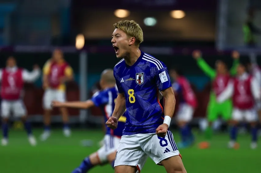 MIGUEL PONTÓN Doan celebrando su golazo