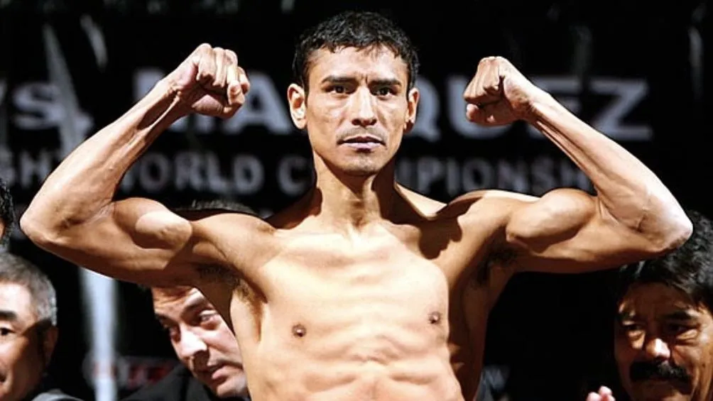 AP Márquez en una ceremonia de pesaje