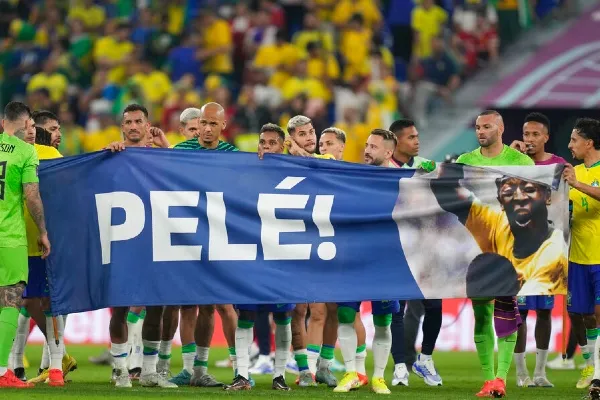 AP La Selección de Brasil mandó mensaje a Pelé