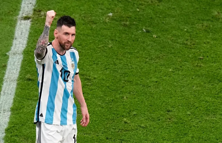 AP Messi tras avanzar a la Final en Qatar 2022