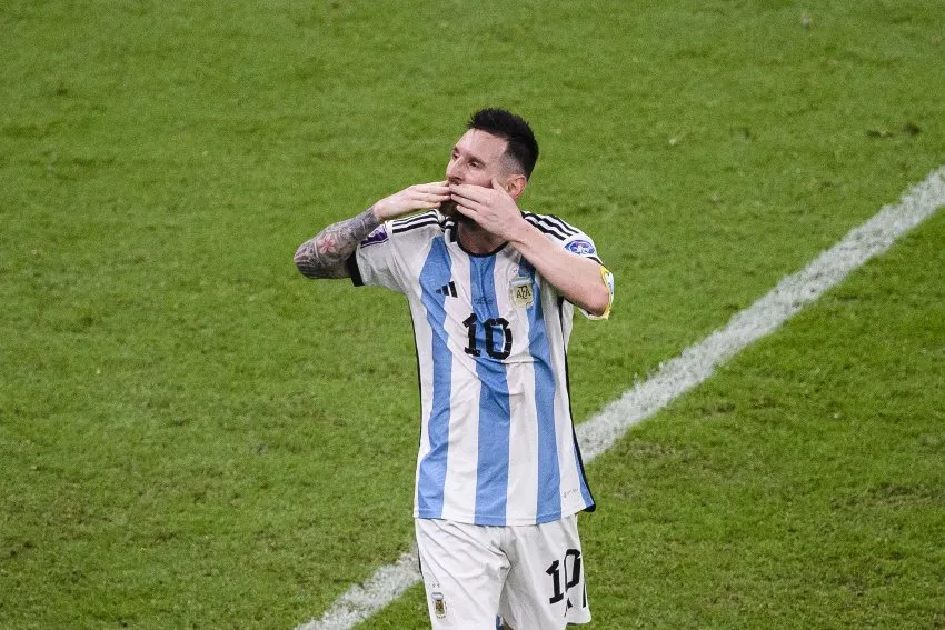 MEXSPORT Messi en Qatar 2022 con Argentina