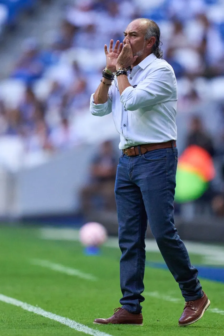 MEXSPORT Potro Gutiérrez en un partido de Cruz Azul