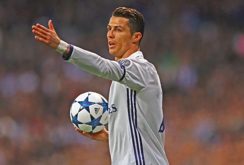 MEXSPORT Cristiano Ronaldo tras ganar una Champions