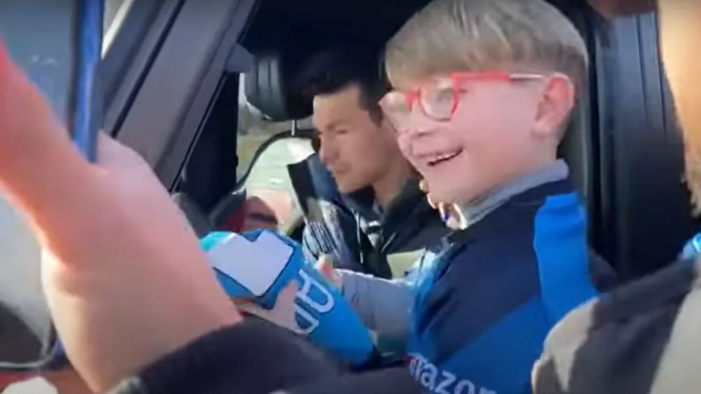 ESPECIAL Chucky le dio una alegría al niño