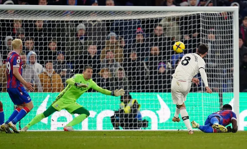 AP United empató a un gol contra Crystal Palace