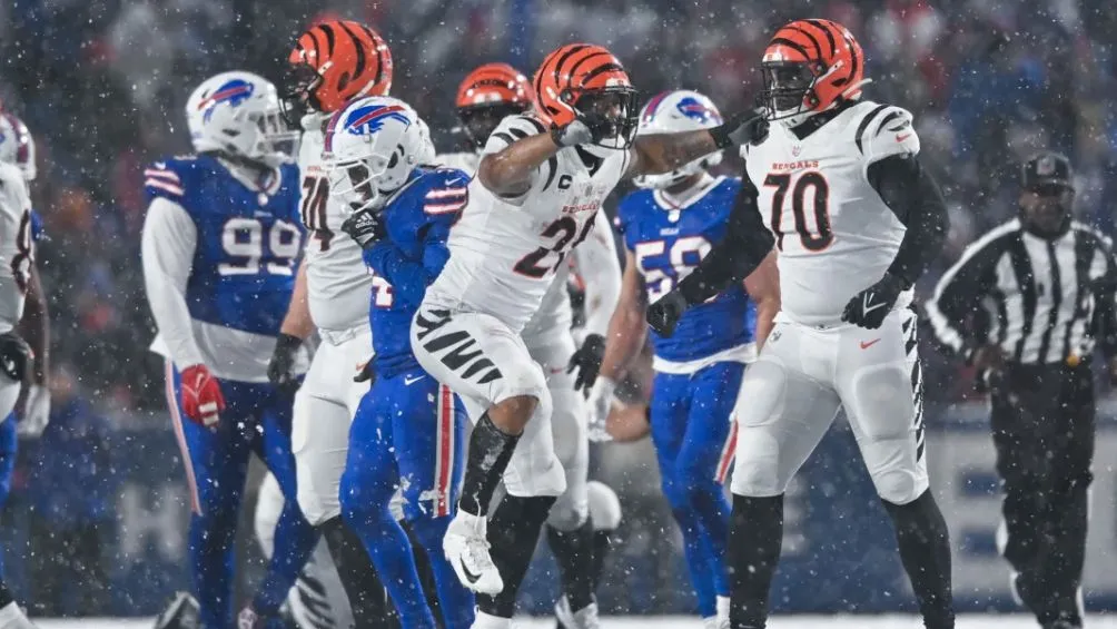 BENGALS Bengals festeja el pase en la casa de los Bills