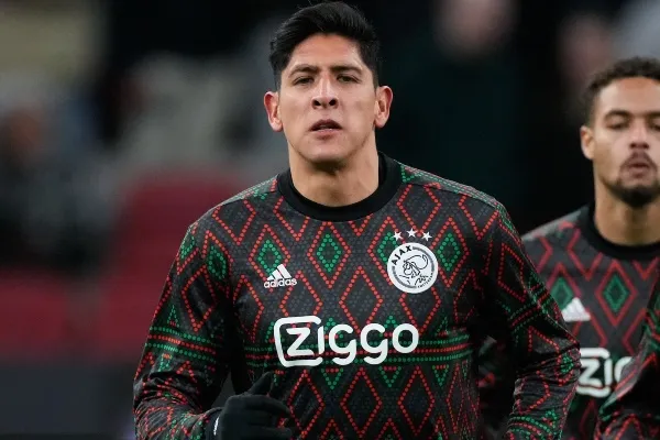 @AFCAJAX Edson Álvarez en entrenamiento