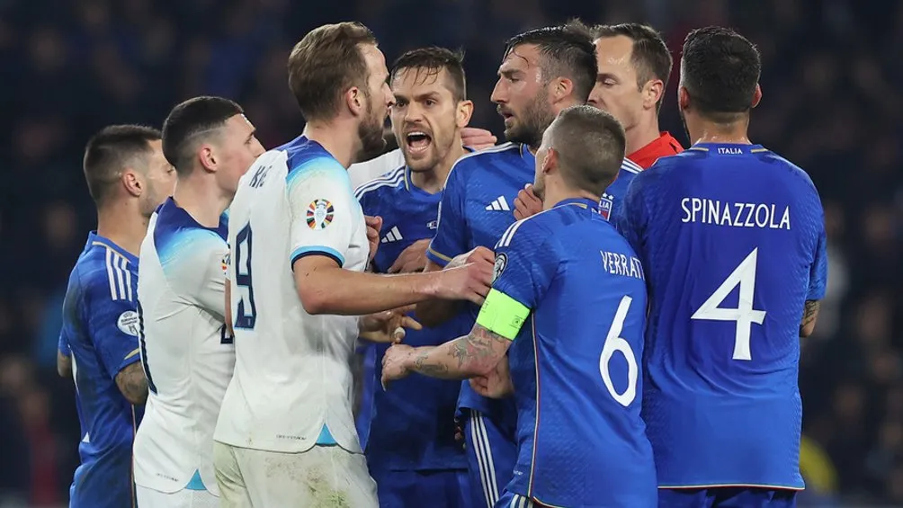 AP Se vivieron momentos de tensión en el Italia vs Inglaterra