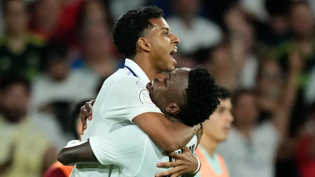 AP Rodrygo Goes y Vinicius Jr. fueron las figuras