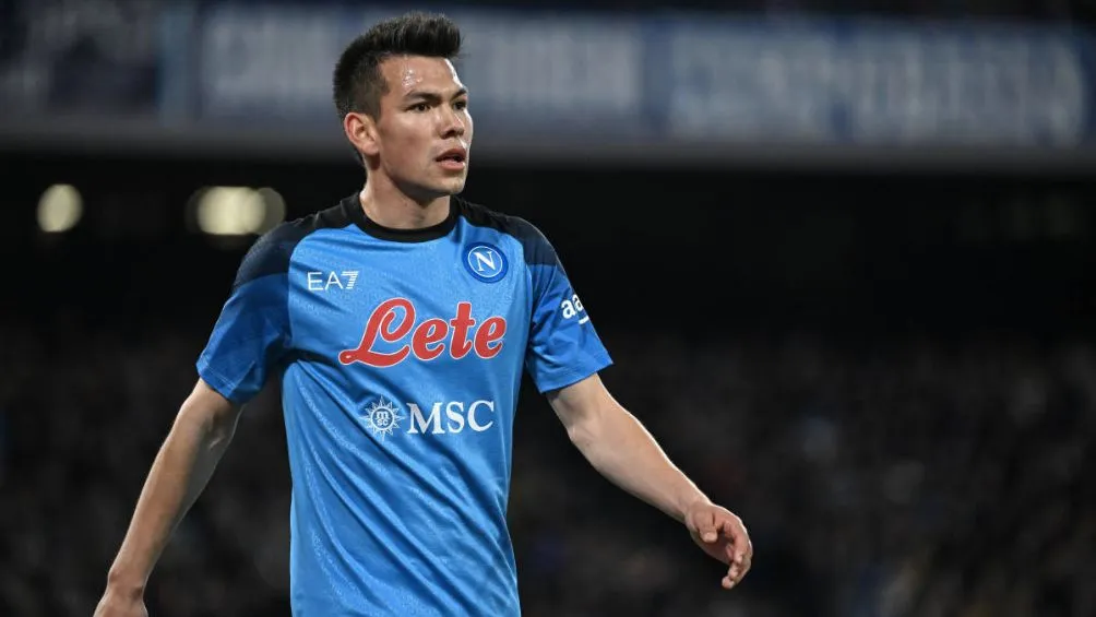 AP Chucky durante un partido con el Napoli