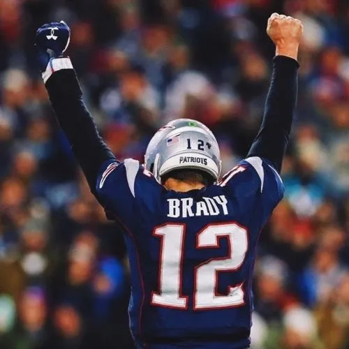 INSTAGRAM: @tombrady Tom Brady con el jersey de los New England Patriots