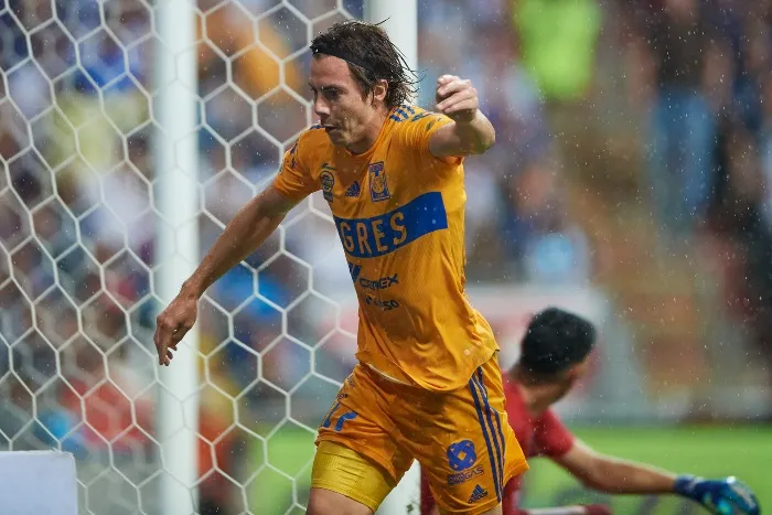 MEXSPORT Córdova celebra tras anotar el gol de la victoria